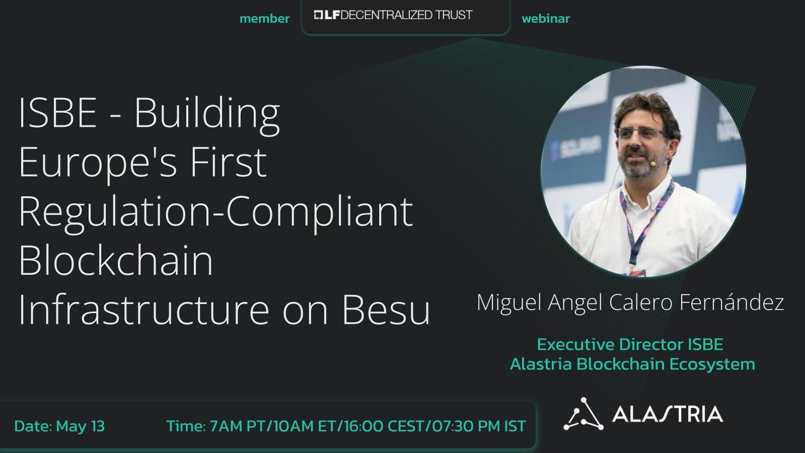 LFDT webinar: Building Europe First Regulation-Compliant Blockchain Infrastructure on Besu