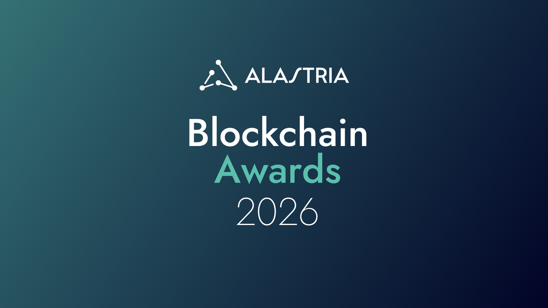 Abierta cuarta convocatoria a los Alastria Blockchain Awards